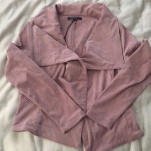 Romeo + Juliet purple suede jacket